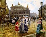 Famous Paris Paintings - L'opera, Paris